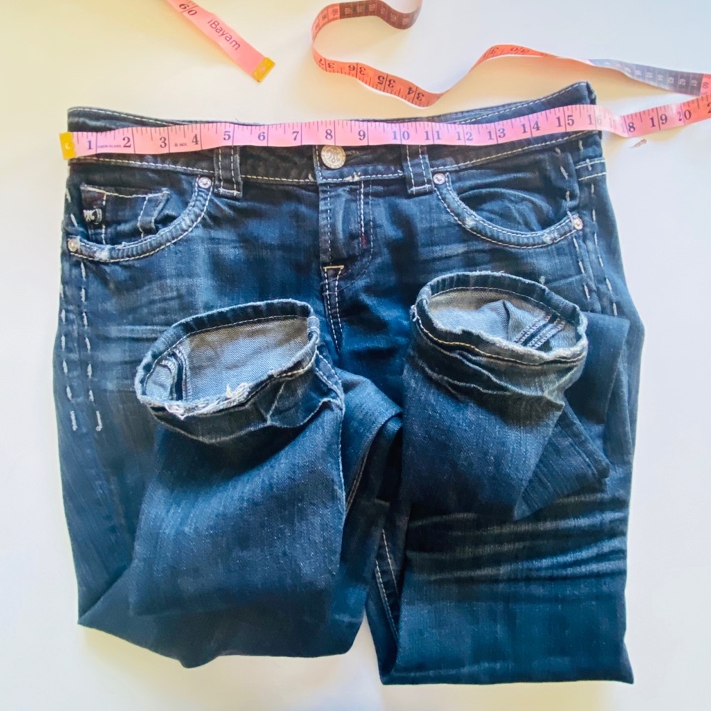 💋MEK Alabama Boho Skinny Distress Women’s Jeans - Picture 7 of 8